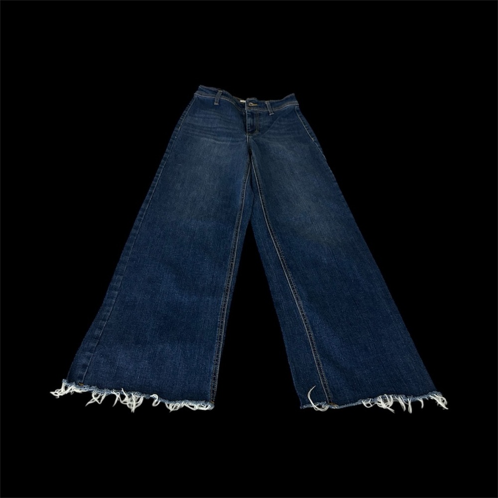 Oat New York Flare Jeans - Deep Blue - Picture 2 of 11